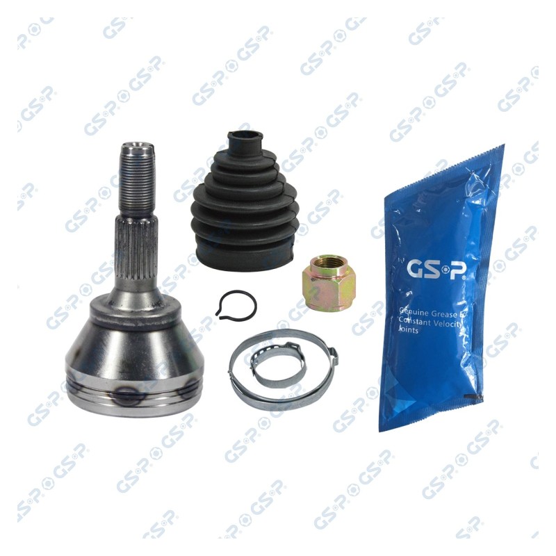 Homokineet reparatie set, aandrijfas Vooras links, Vooras rechts