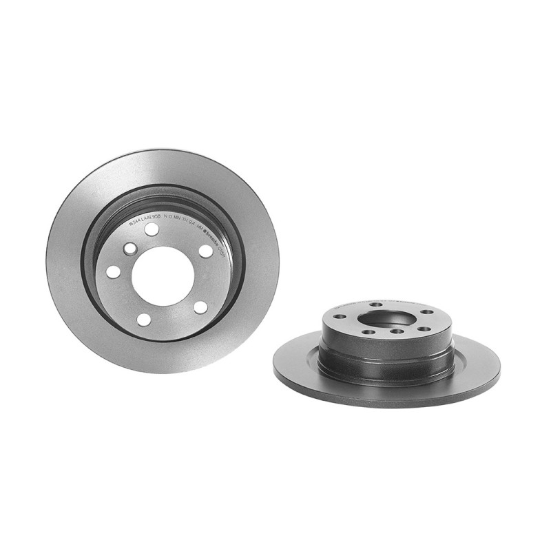 Remschijven Achteras Brembo Premium