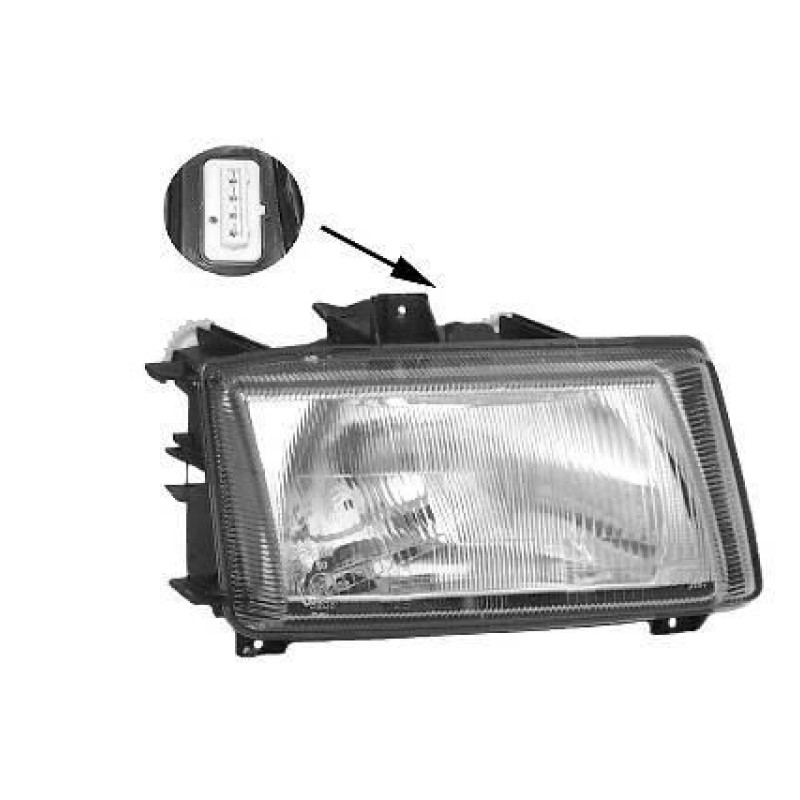 Koplamp rechts