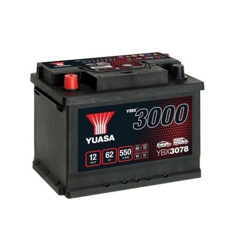 Accu 12 V 62 Ah - Standaard accu
