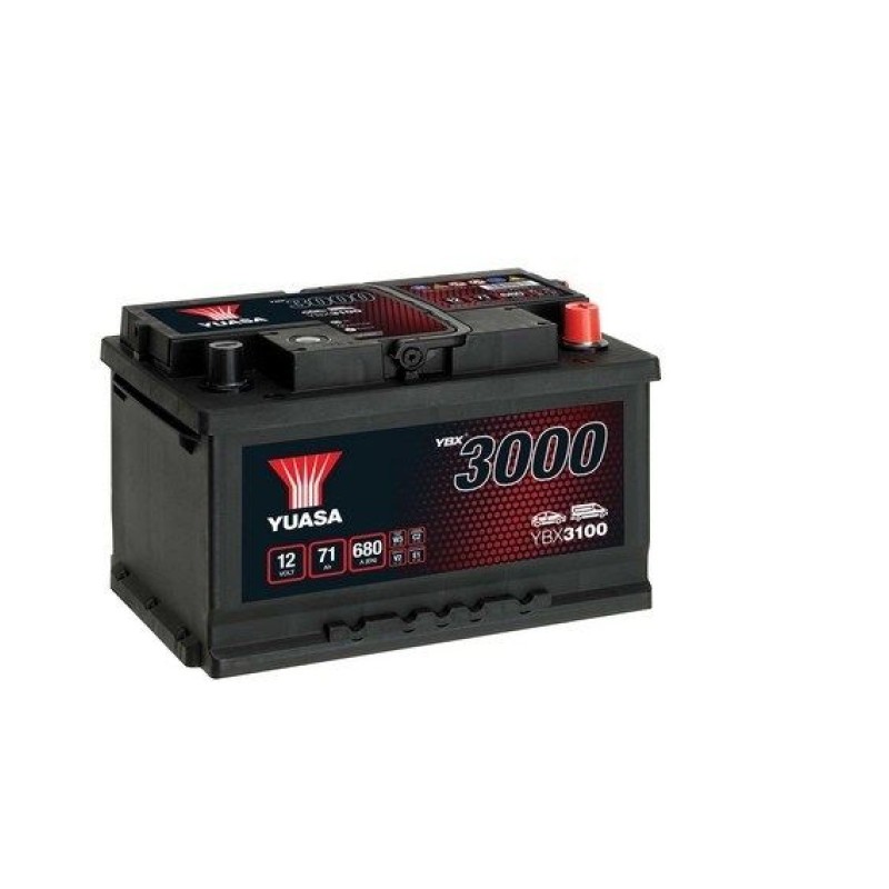 Accu 12 V 71 Ah - Standaard accu