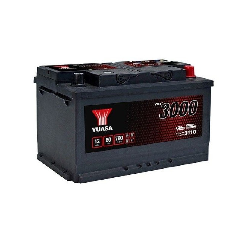 Accu 12 V 80 Ah - Standaard accu
