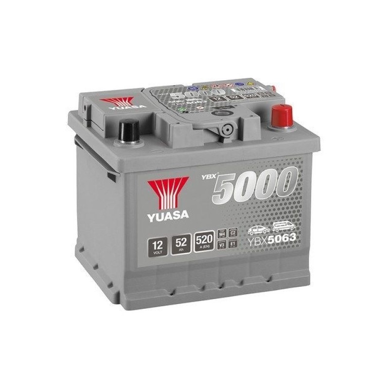 Accu 12 V 52 Ah - Standaard accu