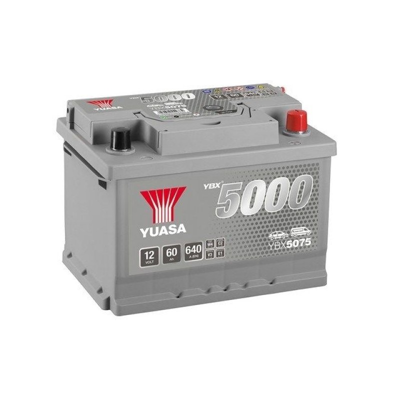 Accu 12 V 60 Ah - Standaard accu