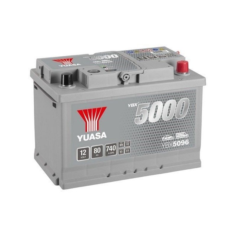 Accu 12 V 80 Ah - Standaard accu