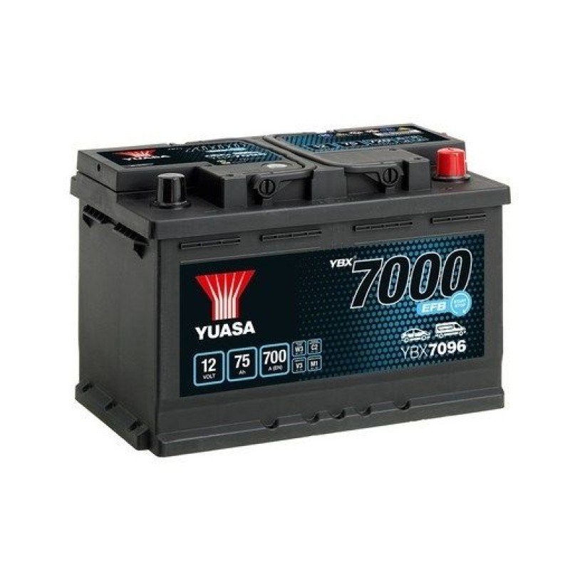 Accu 12 V 75 Ah - EFB